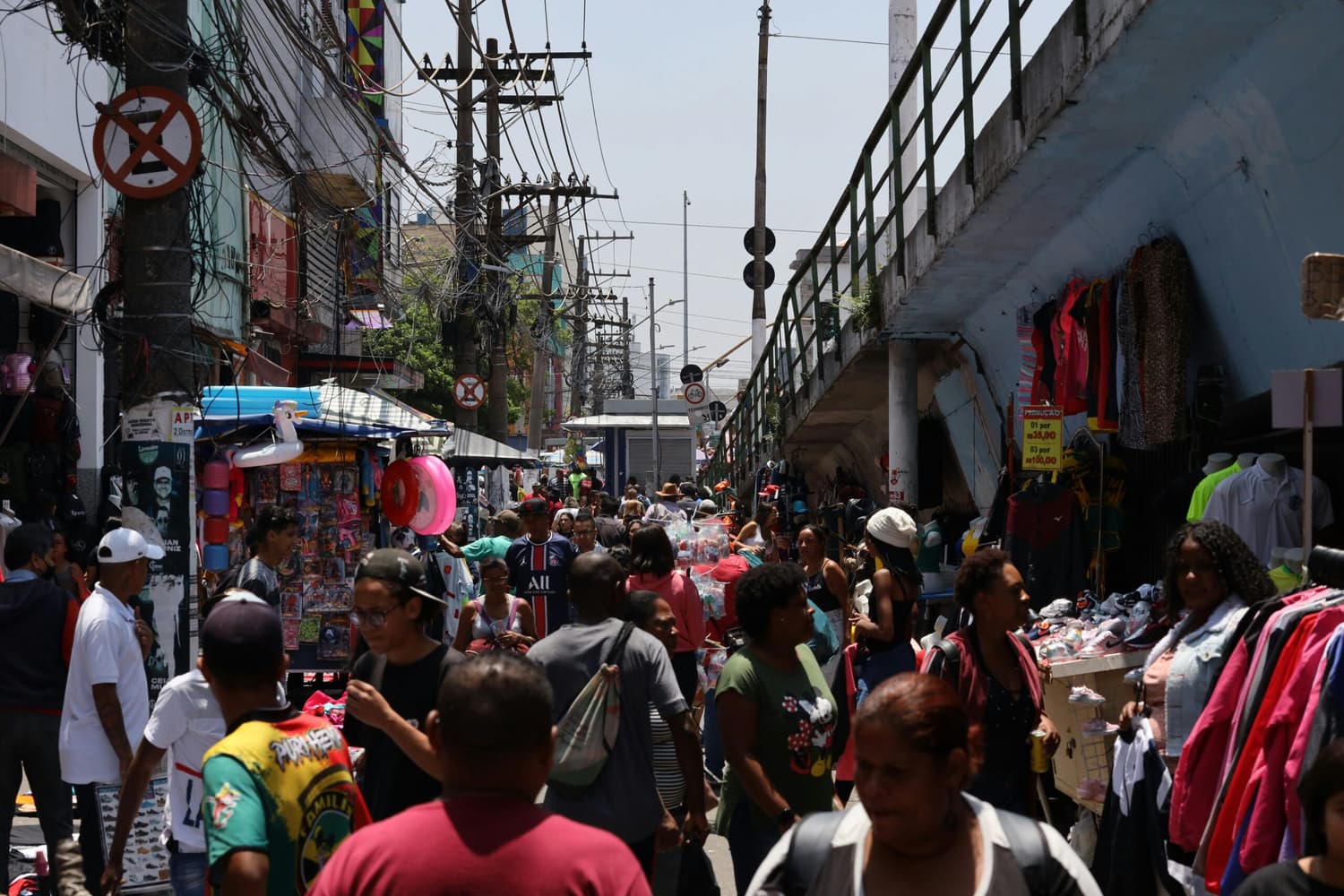 O bairro das compras. Brás, localizado na zona leste de são paulo.